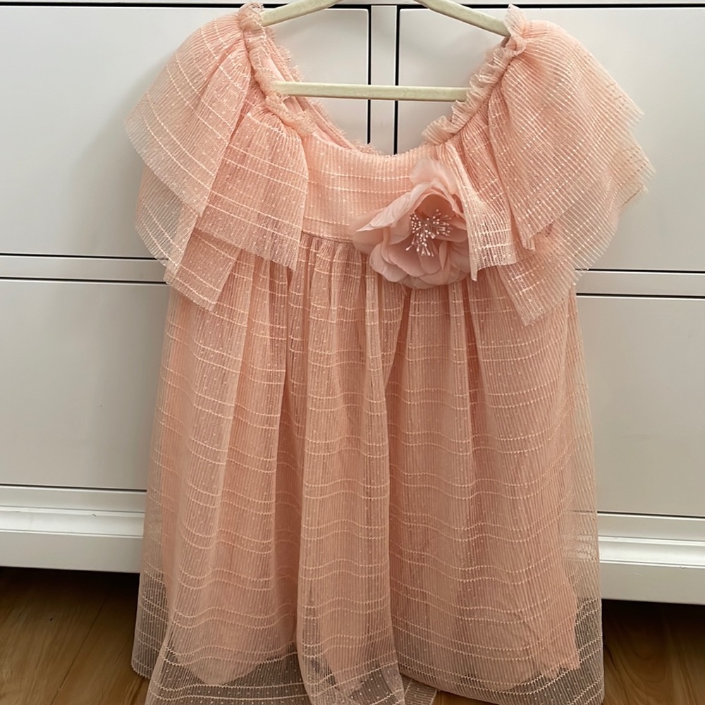 Abel and Lula pink dress